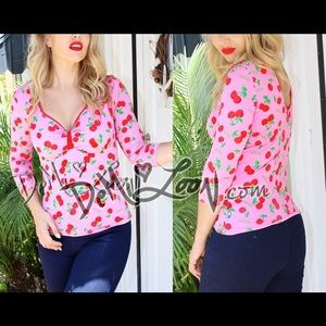 Brand New Demi Loon Cherry Top